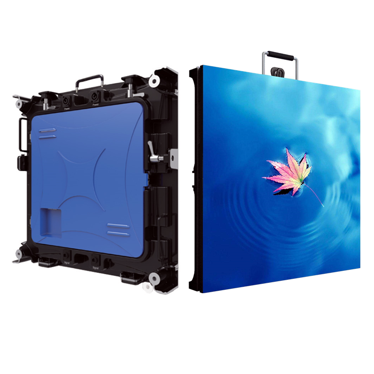 Waterproof 640x640mm 64x64 Pixel SMD3535 P10 Outdoor LED Display Panel Cabinet Rental