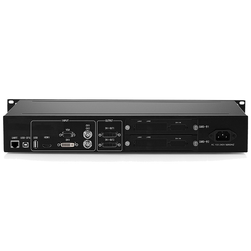 KS600 Video Processor Max 1920*1200 Resolution Support DVI/VGA/HD/CVBS LED Display Screen Processor